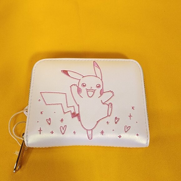 Loungefly Pokemon Iridescent Pikachu Zip Around Wallet NEW - Picture 7 of 13